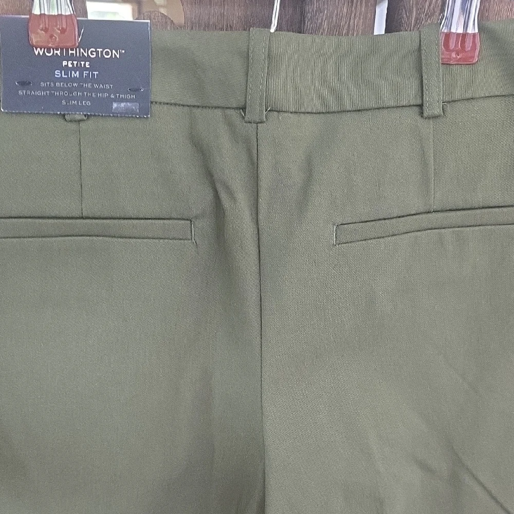 Worthington Olive Ankle Pants‎